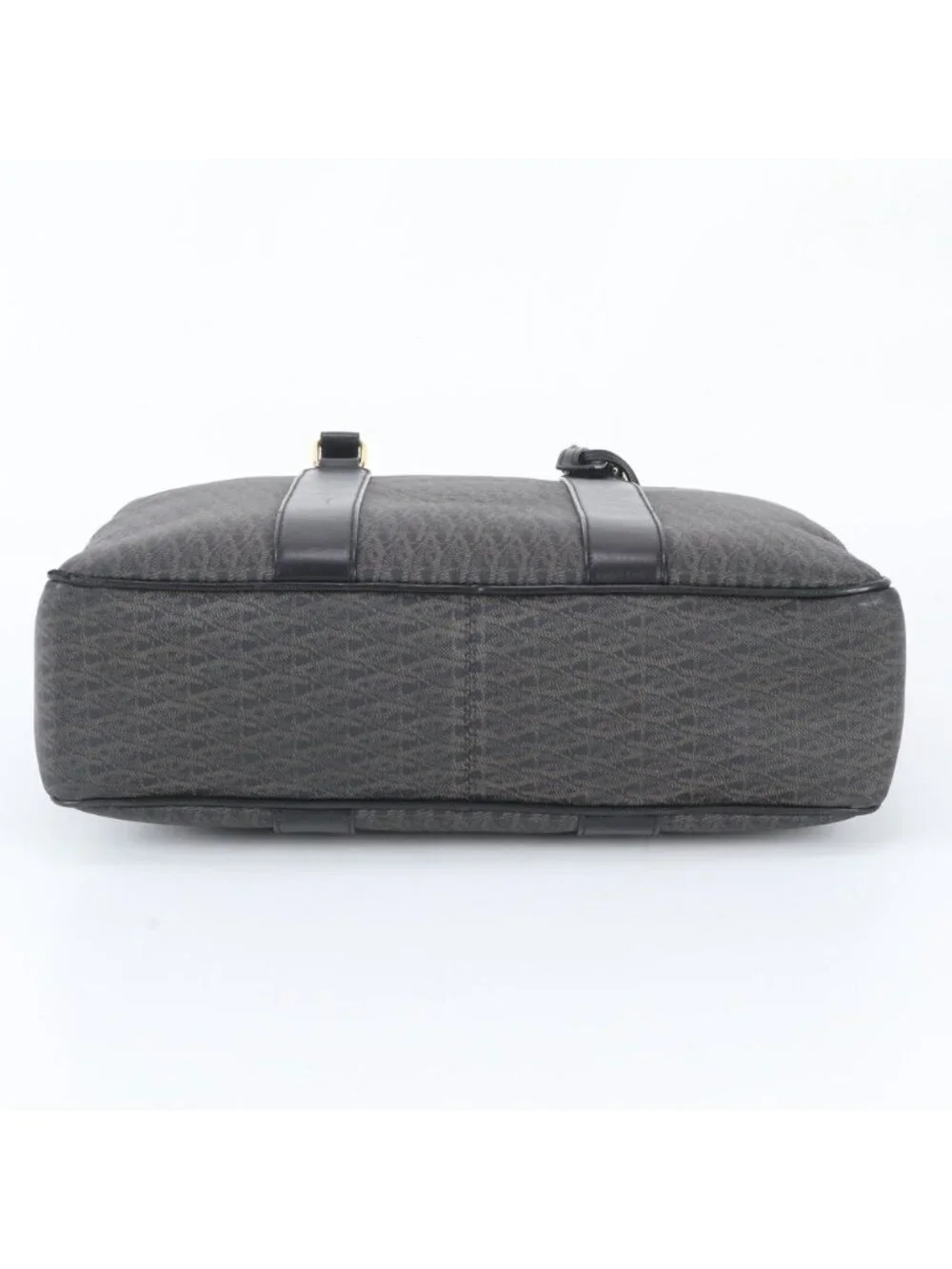 Saint Laurent Paris YSL Monogram All Over Pattern Leather Business Document